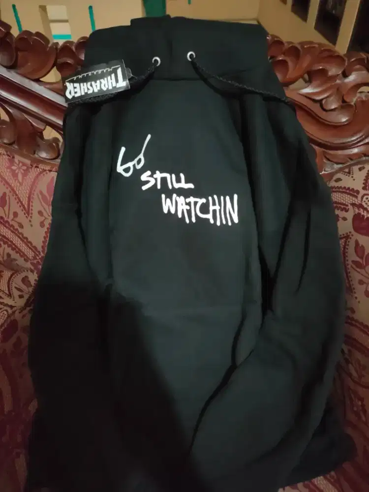 Jaket Hoodie Thrasher Jake Phelps Still Watchin Bnib ori 100