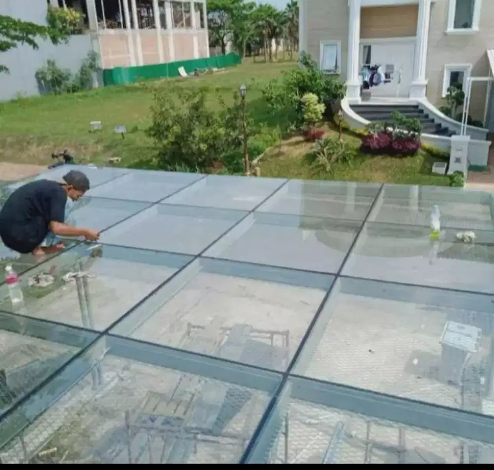 Kanopi kaca akrilik dll 3222