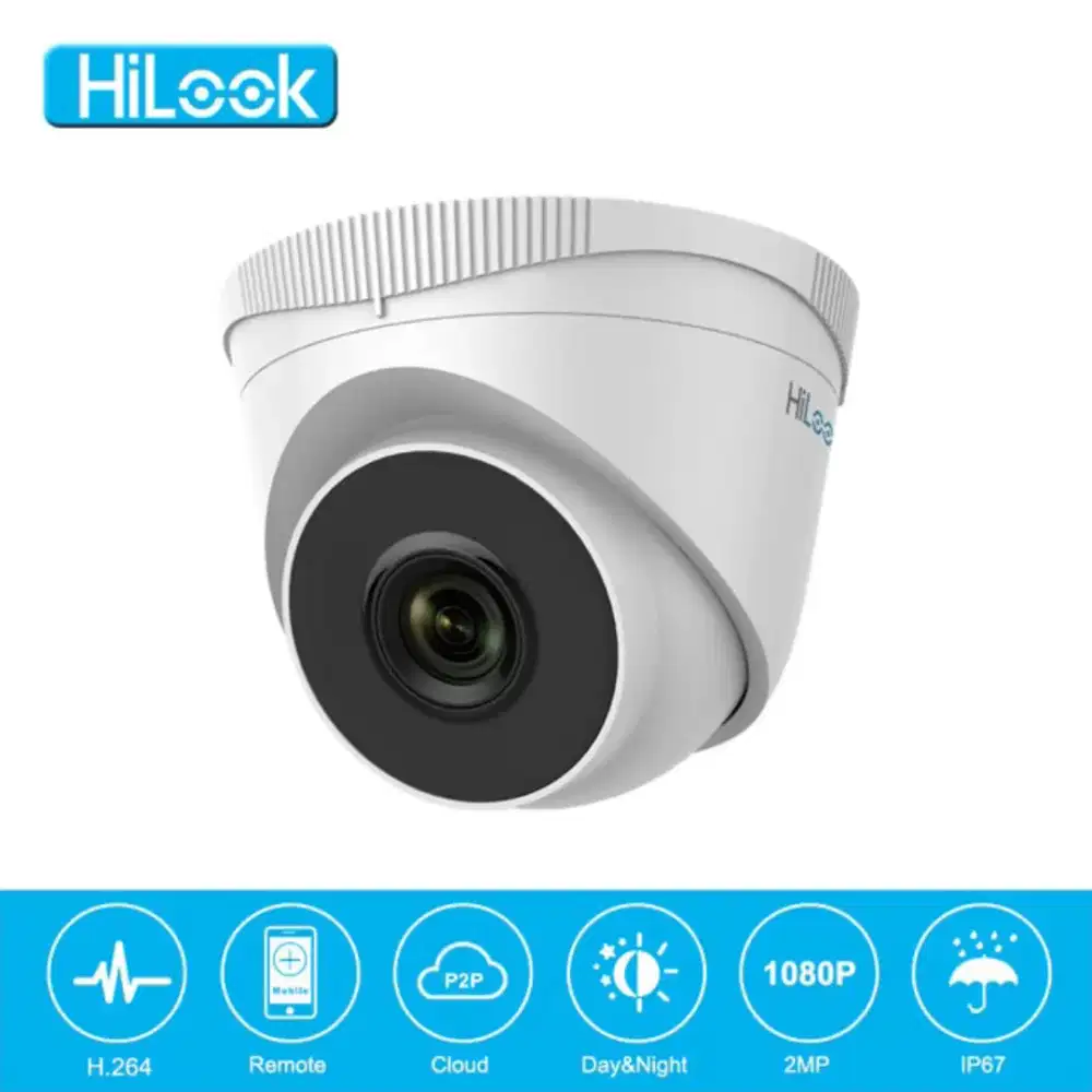 Paket CCTV 2 Camera Hilook 2MP Terima Beres