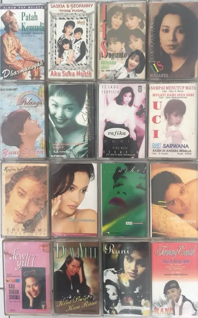 Jual Cassette (Kaset Pita) Indonesia kondisi OK