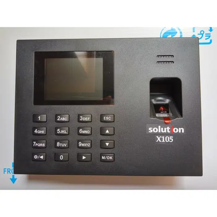Mesin absensi dan Access door X105 bagus