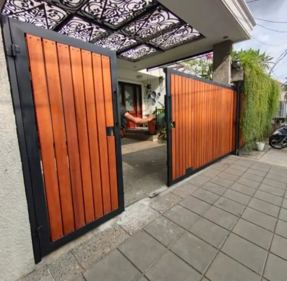 Pagar besi hollow grc