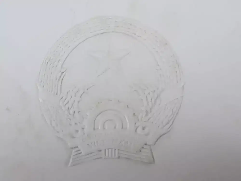 Tanda tangan asli Pham Van Dong, Truong Chinh & ;Nguyen Huu Tho