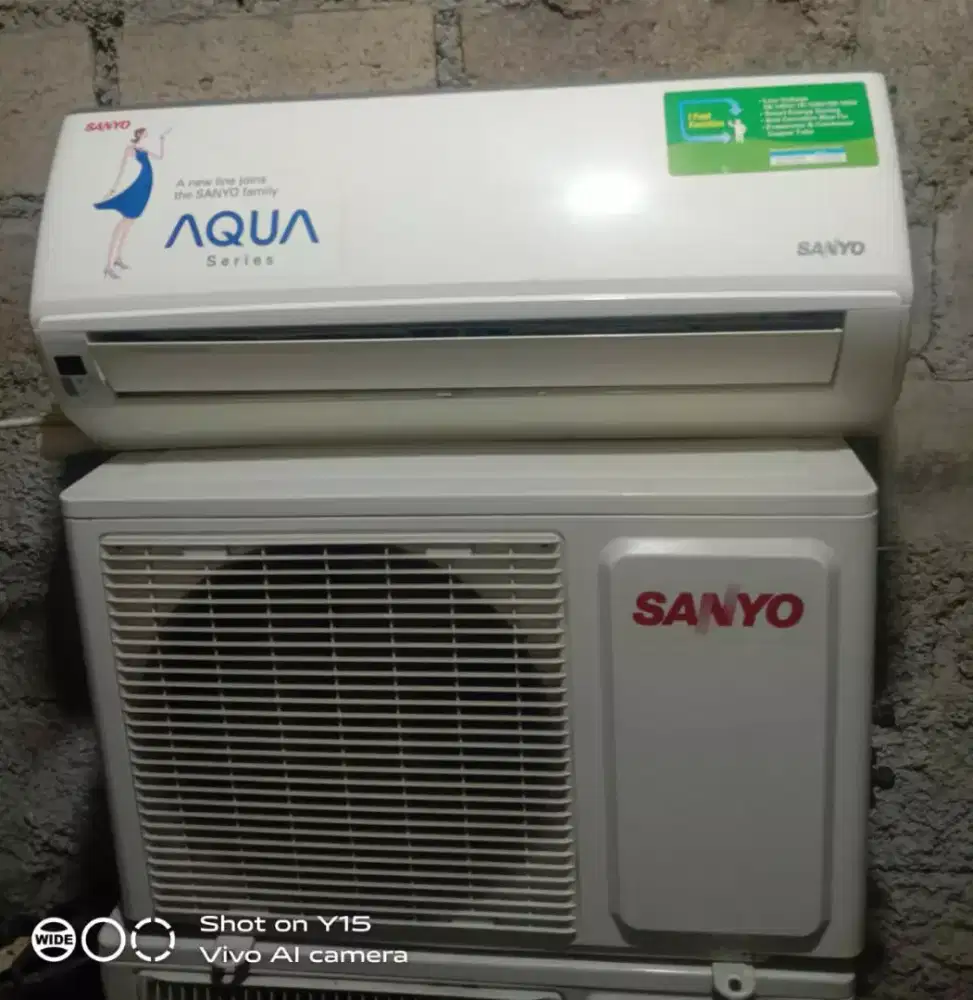 Ac sanyo aqua 1pk lowwat Elektronik Rumah Tangga 854898972