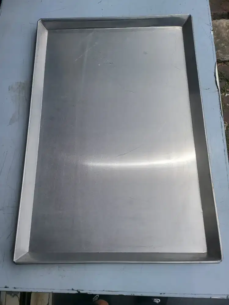 Loyang Bakery Alumnium tebal 0.6 mm uk.60.5 x 41 x T.3 cm