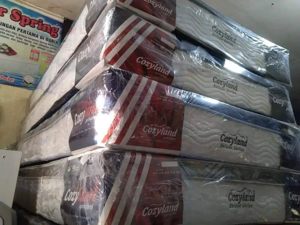 Kasur springbed 120x200 cozyland/ gold american BARU