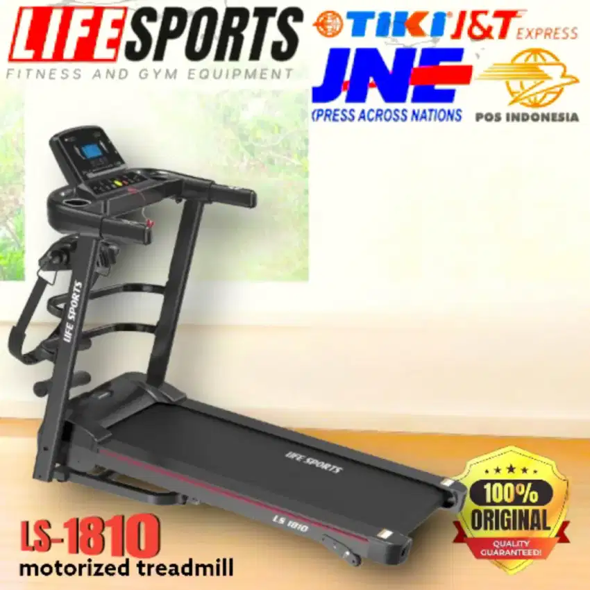 treadmill electric ls-1810 original import bergaransi