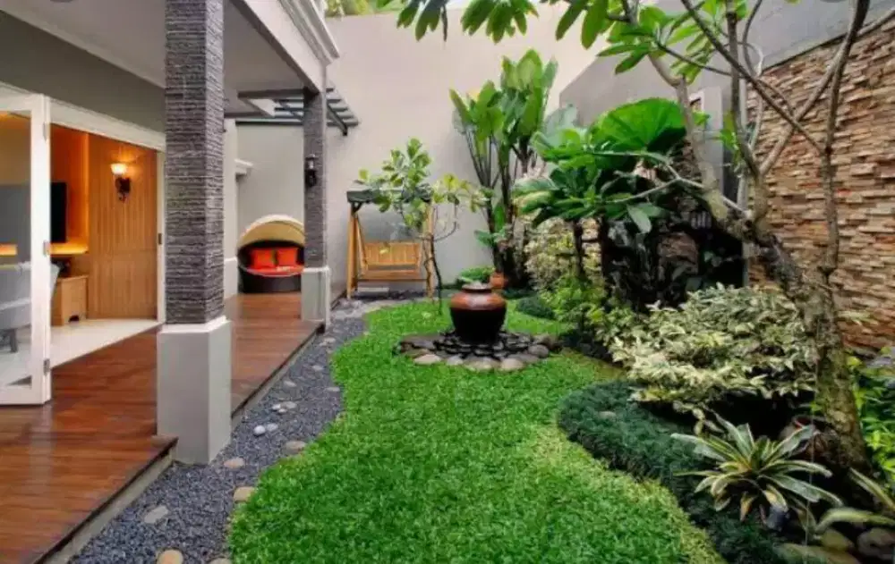 Tukang taman || jasa pembuatan dan perawatan taman