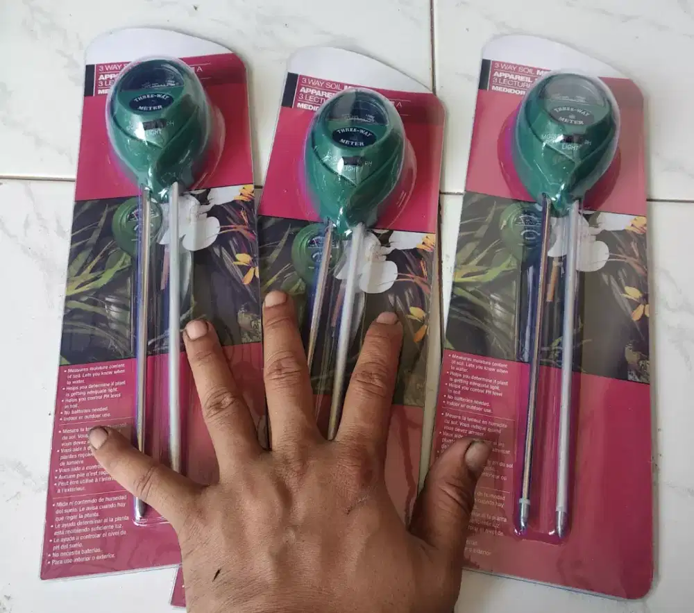 pH tanah/pH meter/alat ukur kelembaban tanah untuk taman.tanaman