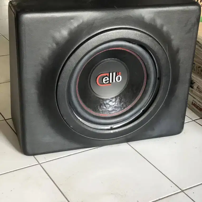 subwoofer 12 inci inch sq sql spl double magnet cello subwoofer 12