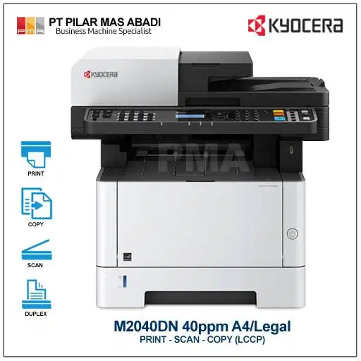 Mesin Fotocopy Printer Kyosera M2040dn Official Store PMA Surabaya