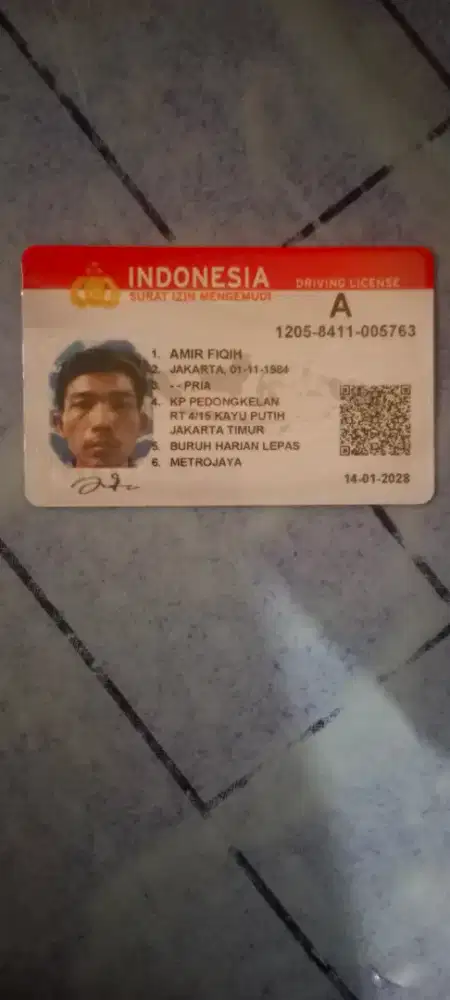 Mencari lowongan  kerja sebagai driver pribadi/sopir barang