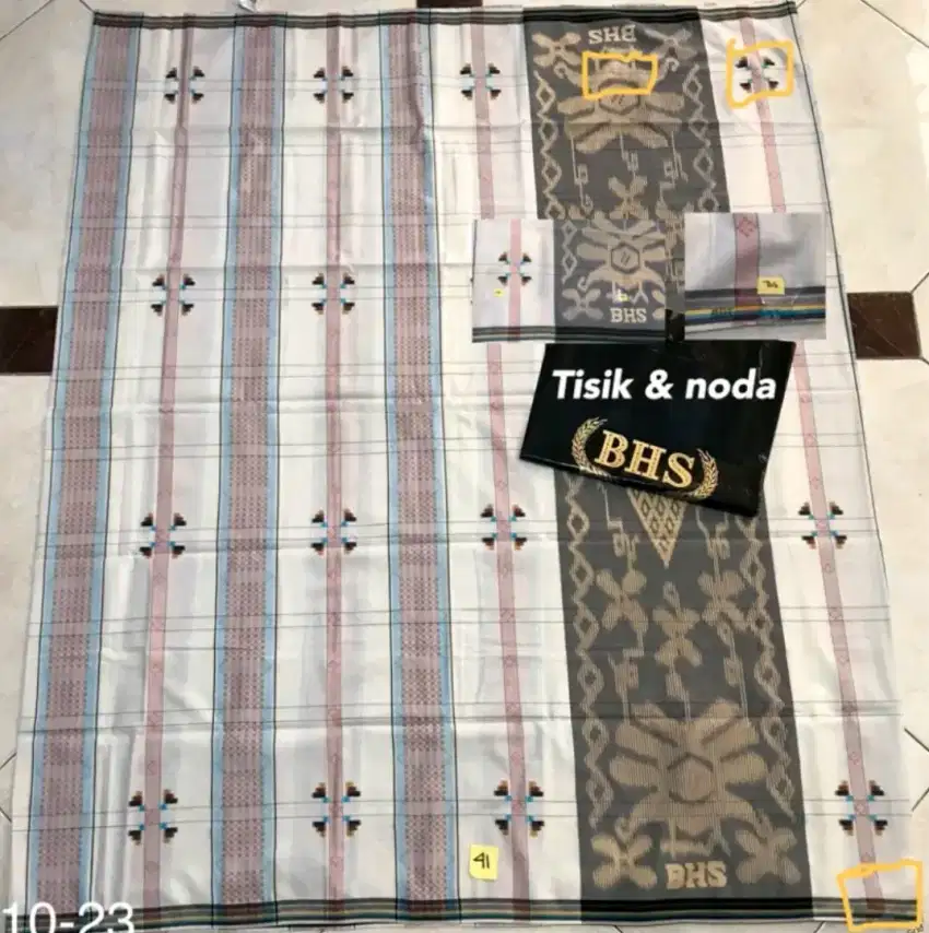 Sarung BHS Classic songket kawung