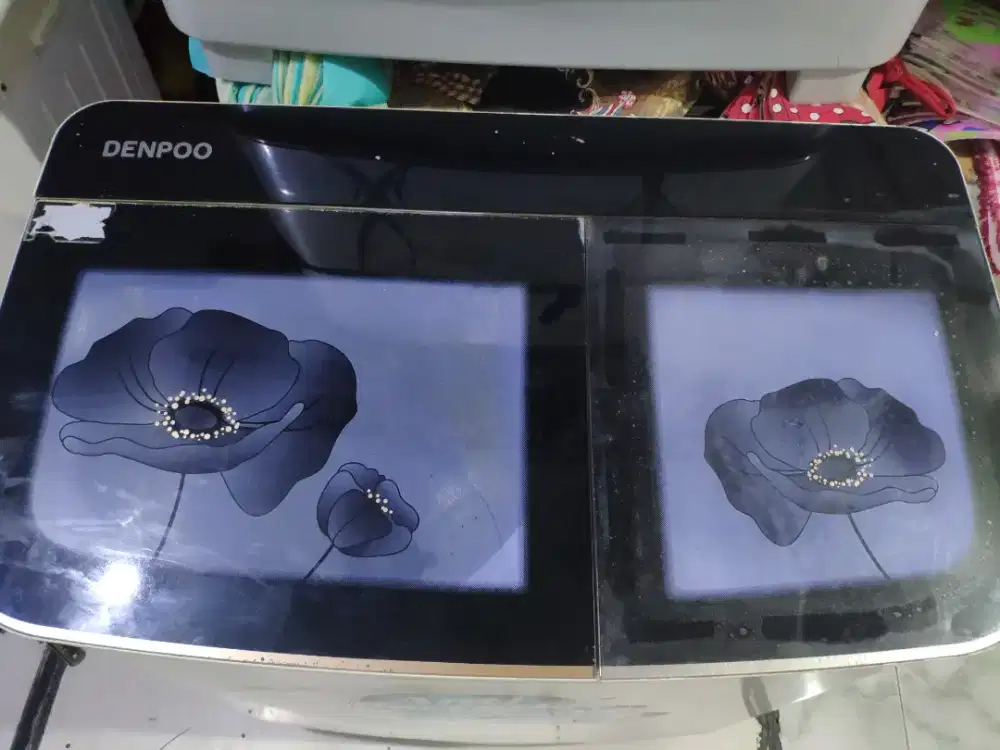 Mesin cuci DENPOO 2tabung