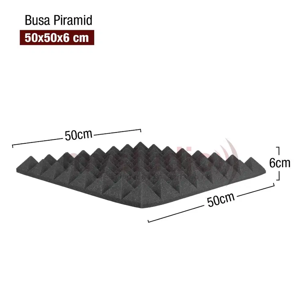 Busa Piramid Peredam Suara Ruang Akustik