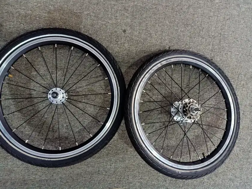 wheelset copotan pikes gen 2 + BanDalam + Ban Luar