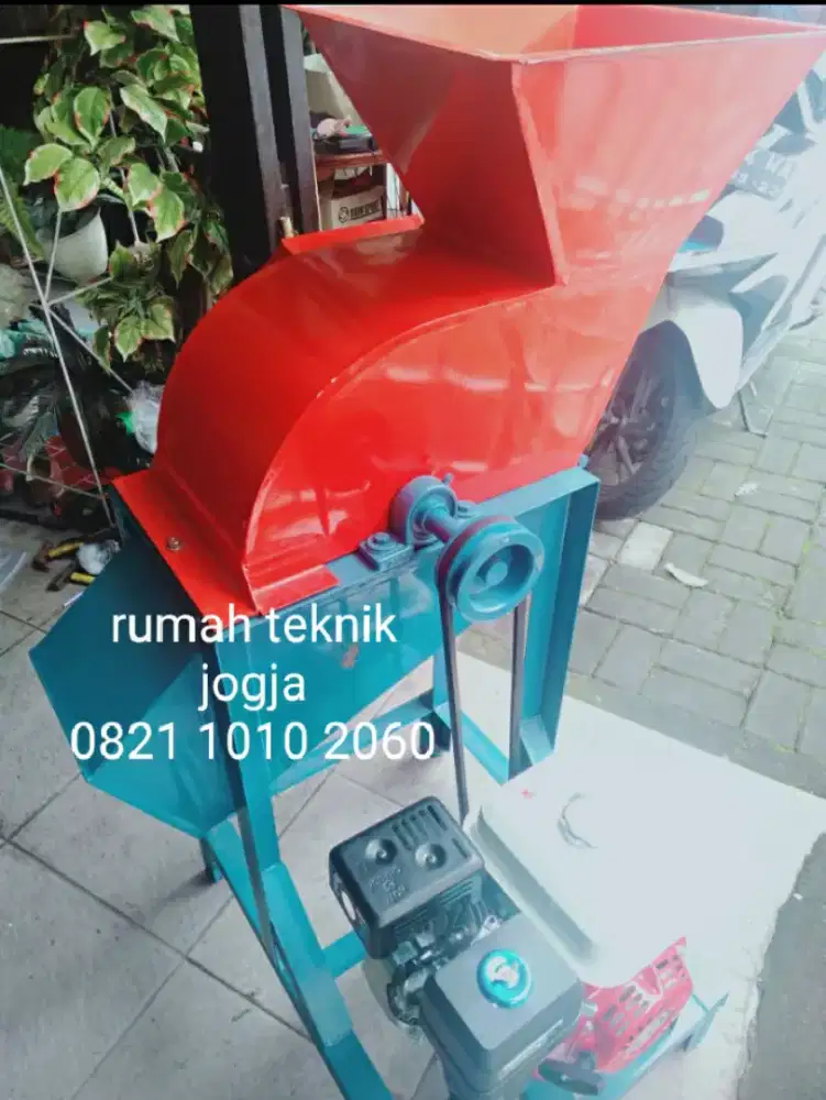 (rumah teknik jogja)mesin pembuat kompos+engine 5,5hp