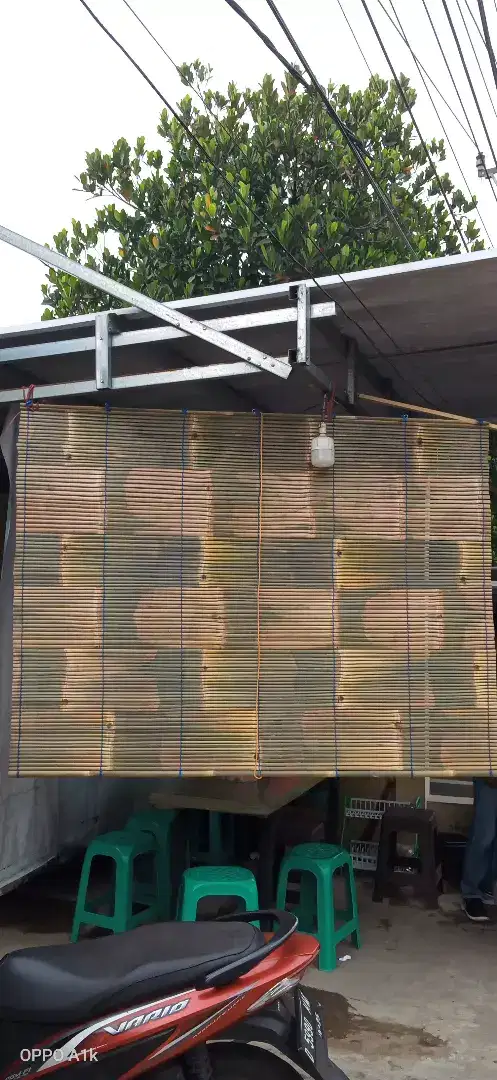 tirai atau krey bambu, atau wide bisa COD