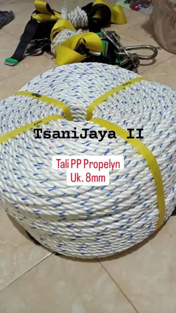 Tali Tambang Tampar PP Propelyn Uk. 8mm (Per meter)