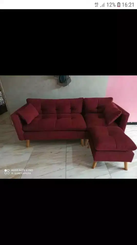Sofa Retro L Selonjor Dacron Gimbul