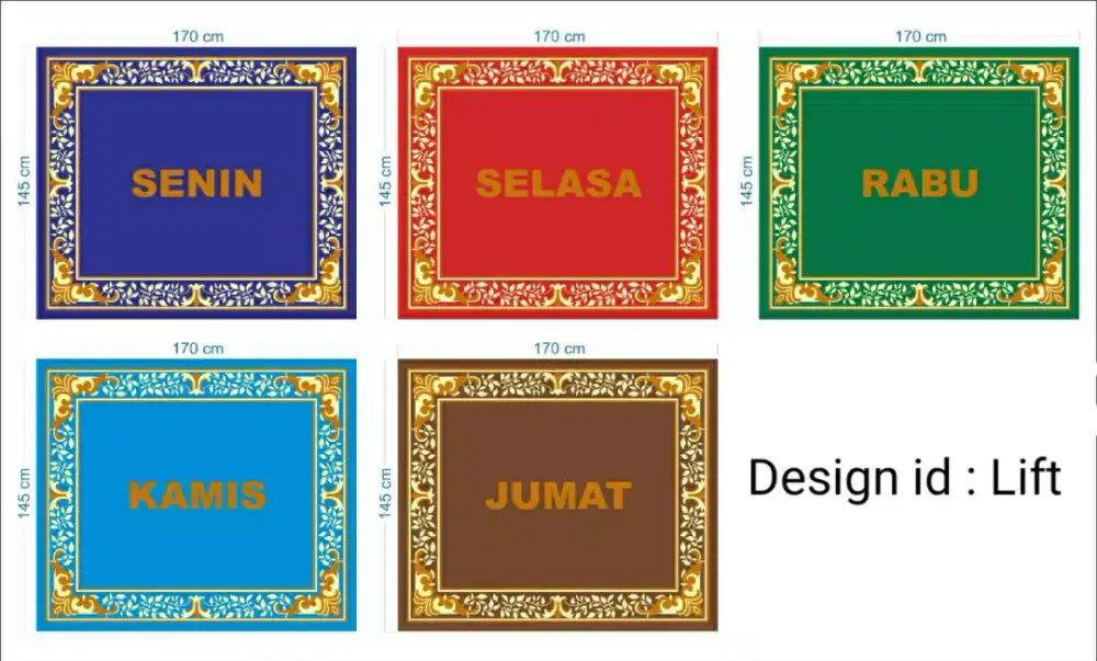 Karpet Lift & karpet tangga