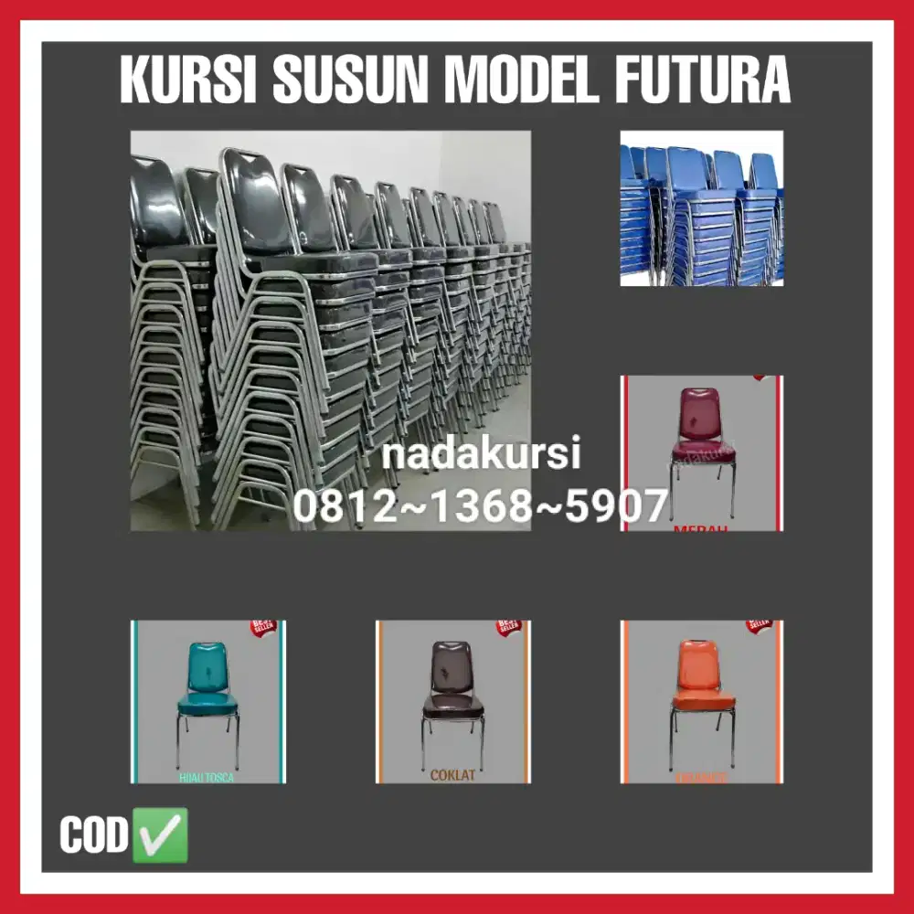 KURSI SUSUN BARU MODEL FUTURA