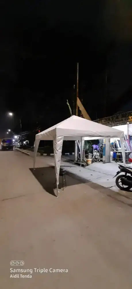Tenda Jualan 3x3 CFD Bazaar Pipa Besi Tebal Bulat
