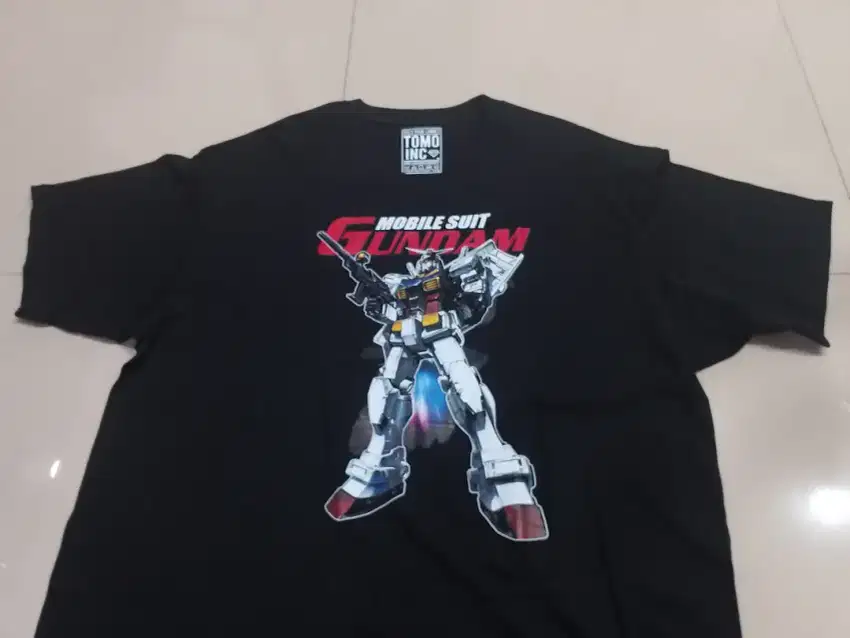 Kaos Pria merk Tomo Inc series mobile suit gundam big size