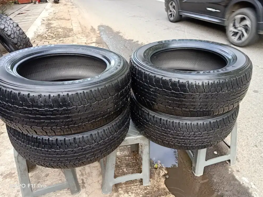 Mj ban 235/60/R17 Dunlop Grandtrek AT22 4pcs mlus gan hub Wa gan