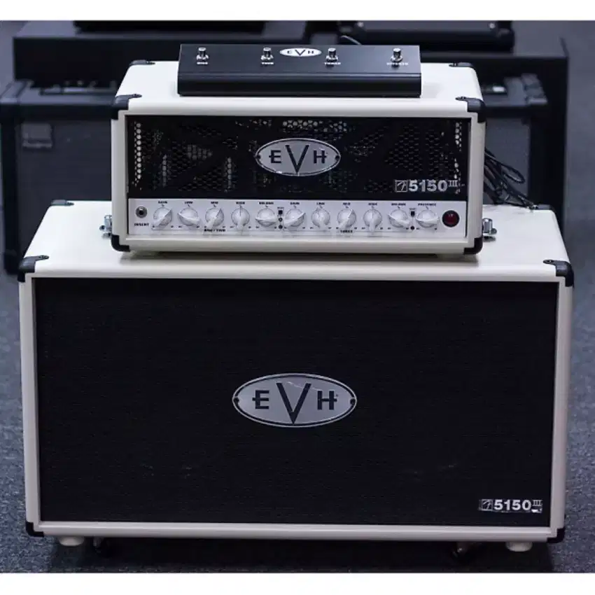 Mulus BARU Gress‼ Fender EVH 5150 III 50w - head cabinet marshall