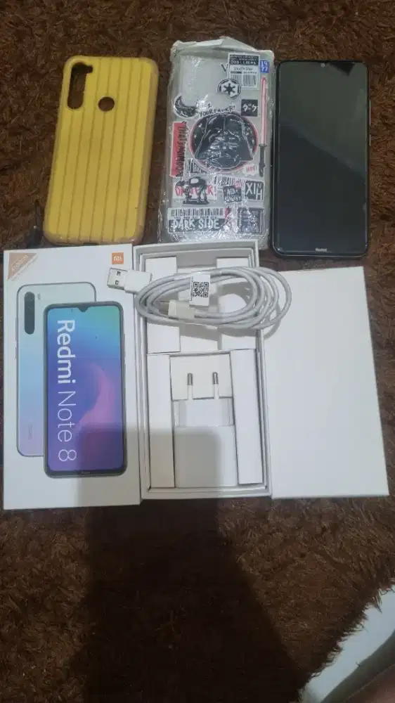 Xiaomi Redmi Note 8 Moonlight White Ram 3 Rom 32gb Like New Erafone Handphone 854885951 2686