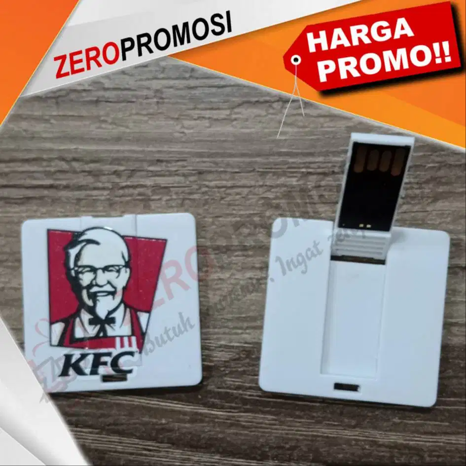 USB FLASHDISK KARTU SQUARE FDCD13