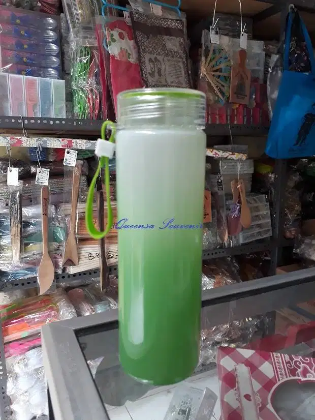 Souvenir tumbler gradasi sablon