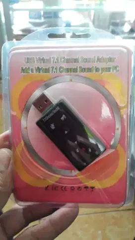 Usb soundcard (solusi untuk mobo yg error)