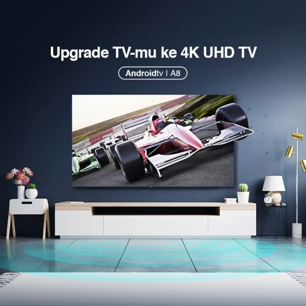 SR Android TV 50 Inci TCL Layar 4K, Bluetooth dan Ram2GB