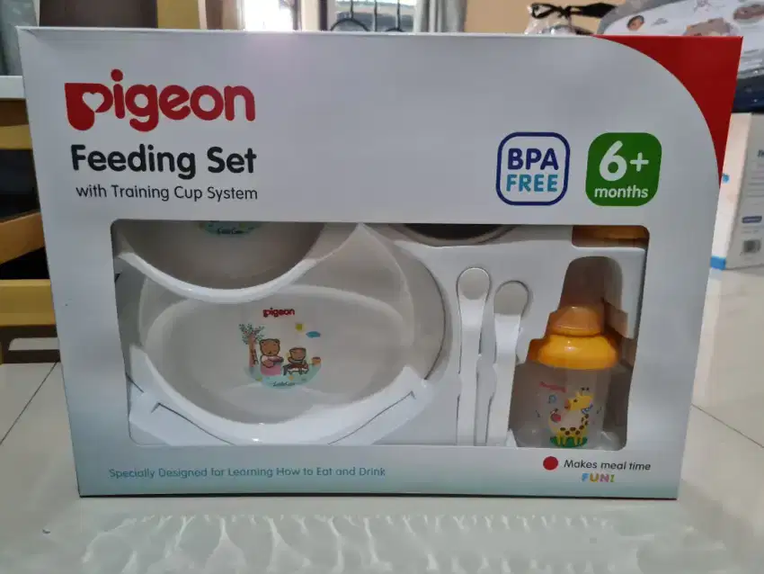 Pigeon Feeding Set with training cup system