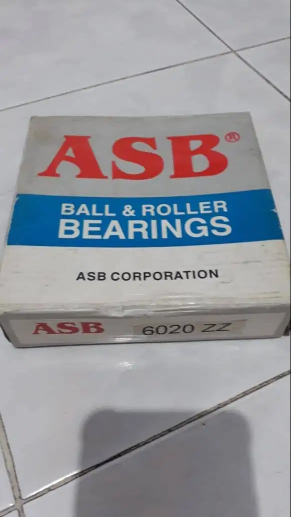 Ball Bearing ASB 6020 zz baru