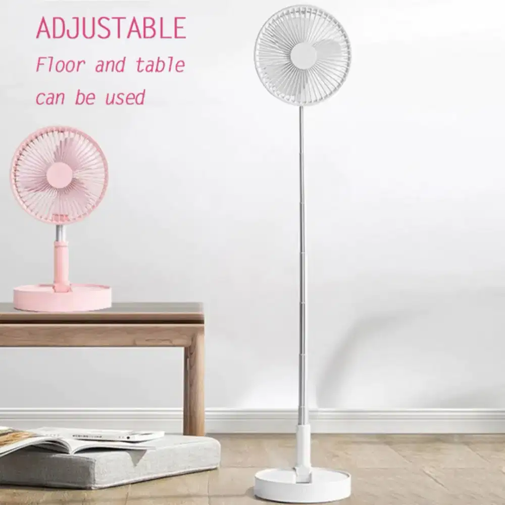 zk kipas angin standing portable rechargable 7200MAH