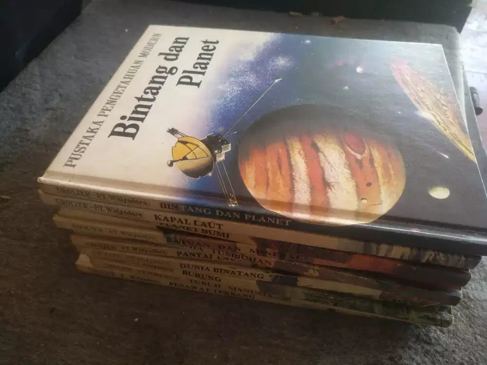 7 buku pustaka pengetahuan modern (hardcover)