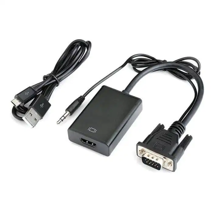 Converter VGA + Audio to HDMI Usb 3.0