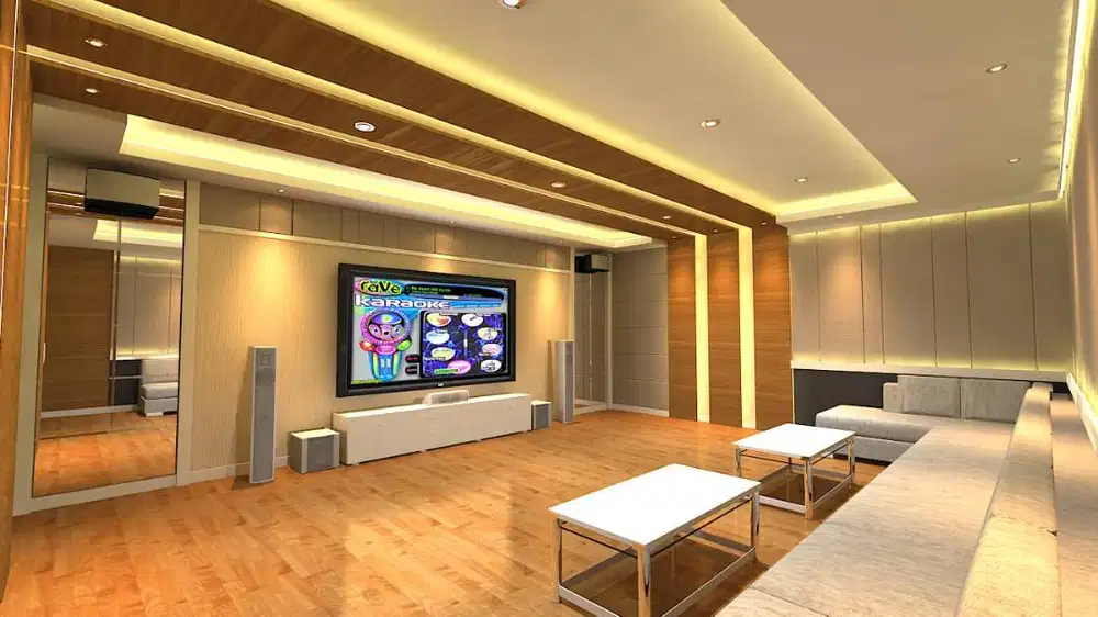 Peredam suara ruang karaoke musik meeting film podcast broadcast