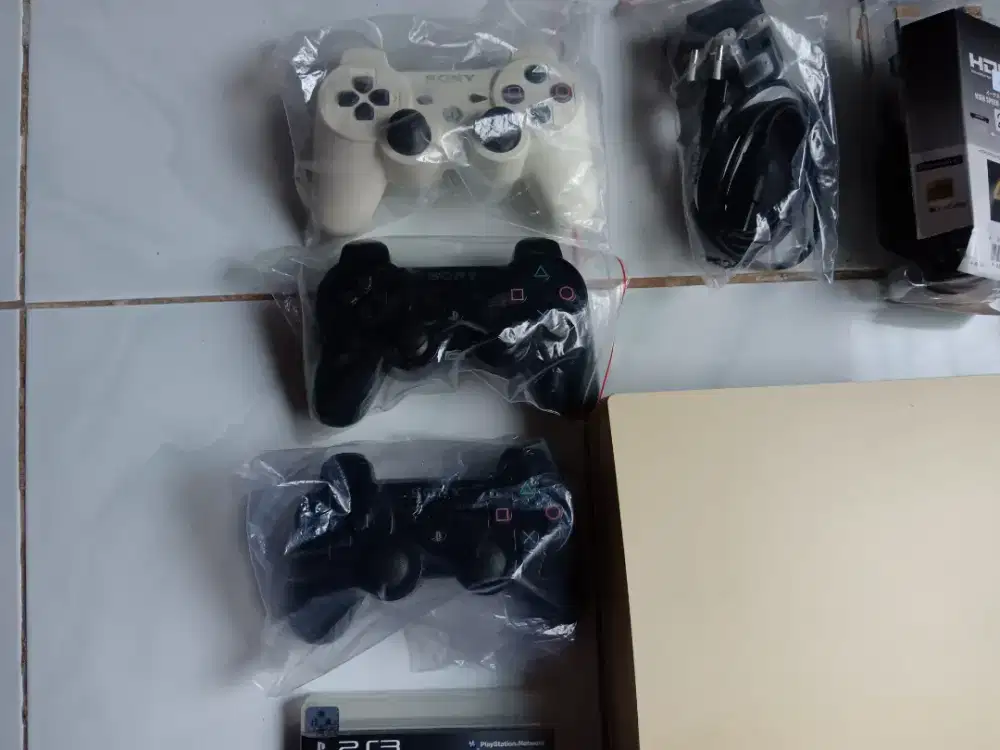 PS3 Slim Fullset games OFW segel bawaan Sony Japan bukan kw-kw an
