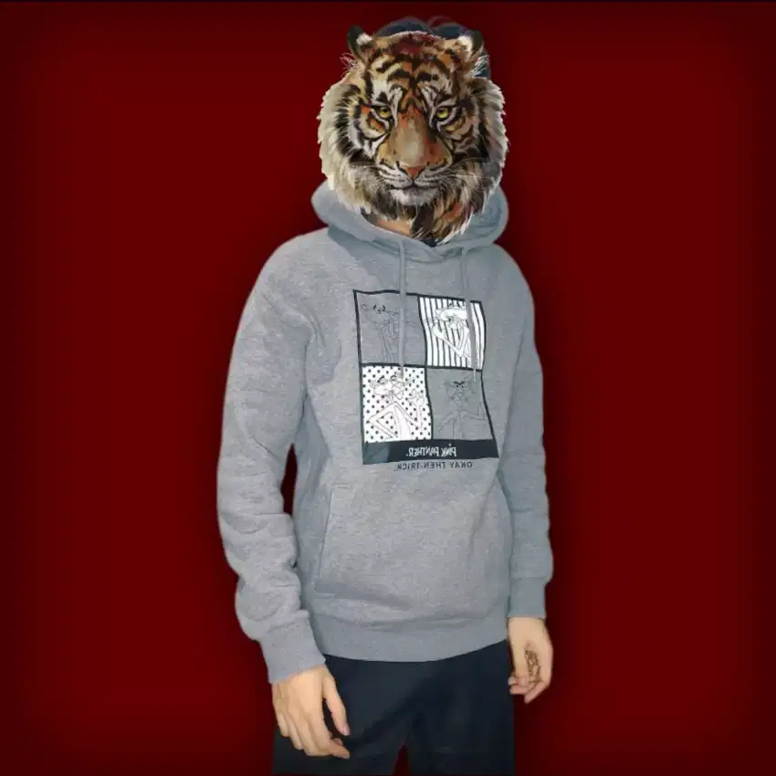 Jaket Sweater Hoodie Frank Stone X Pink Panther Import Original Jacket