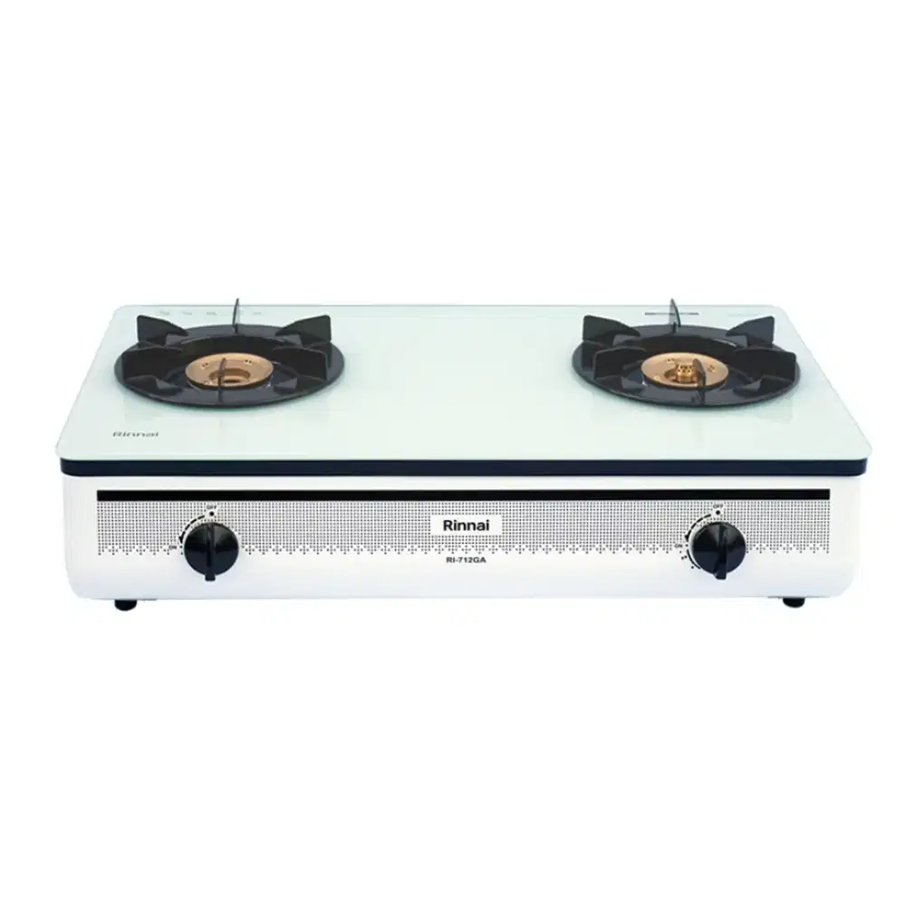 Kompor rinnai 2 tungku kaca ri-712GA w bjm bsa cod