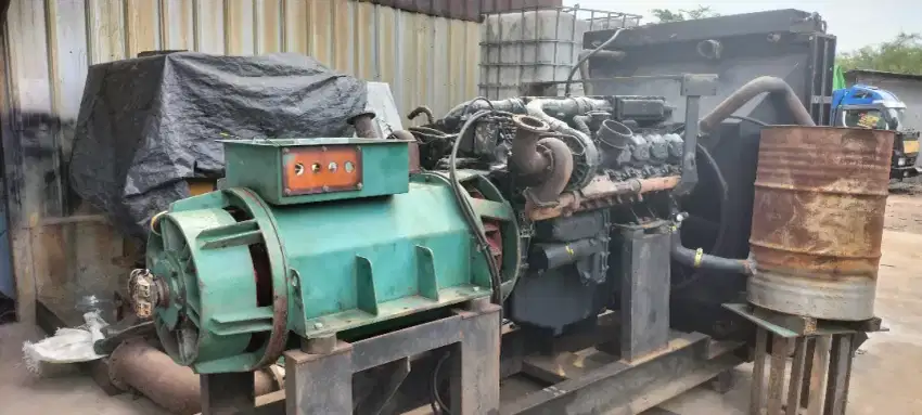 Genset Mercedez Benz 530kva om444LA istimewa