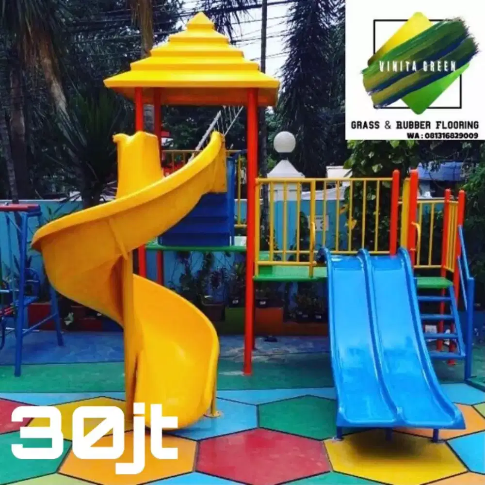 Playground Fiber Set Wahana Permainan Air