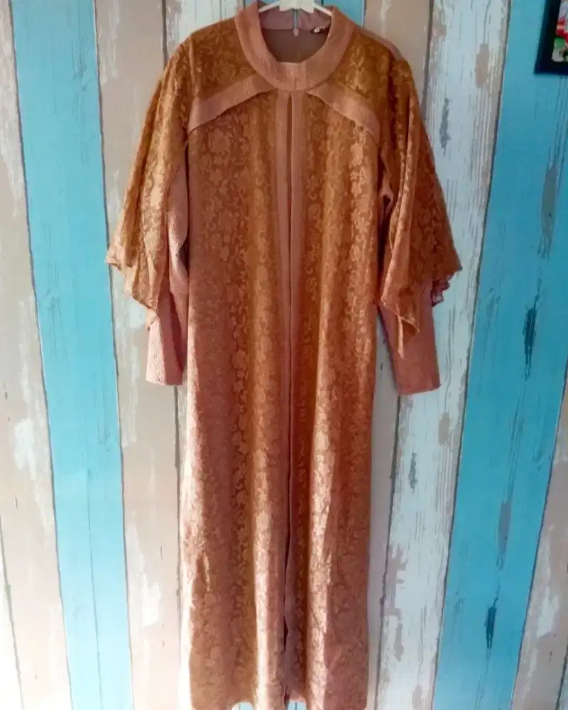 Baju Gamis Muslim Brukat Coksu