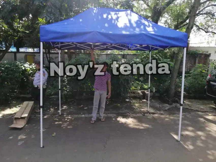 Tenda lipat usaha stand bazzar