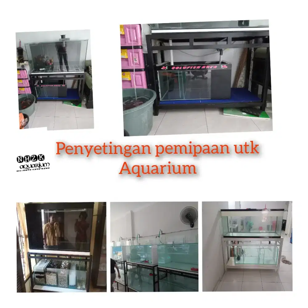 Penyetingan aquarium / maintance aquarium