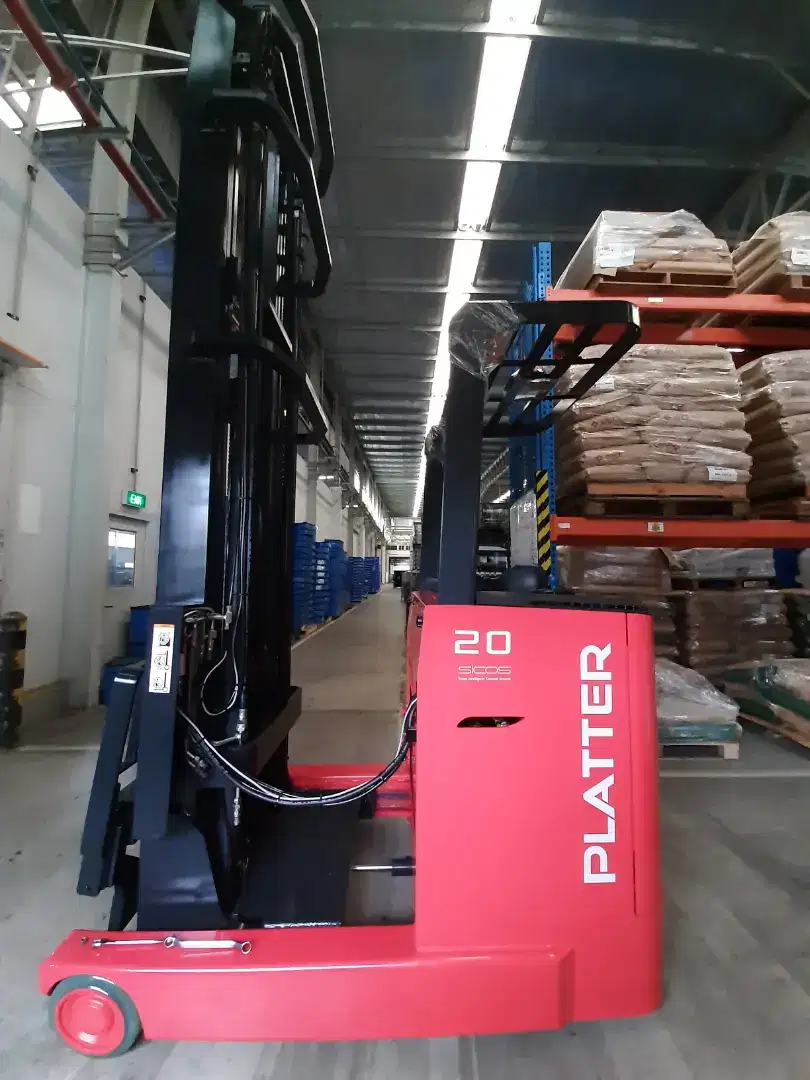 reachtruck reach truck nichiyu berdiri stand-on 2 ton FBR20-80-3meter